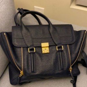 3.1 Philip Lim Medium Pashli Satchel Ink M Size